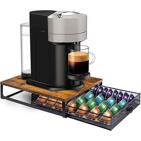 Range-Capsules en Verre et Métal pour Capsules