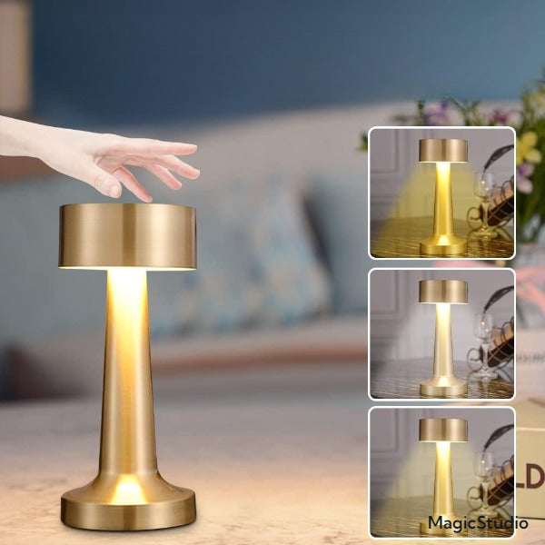 Led Bar Rechargeable Circle Table Lamp