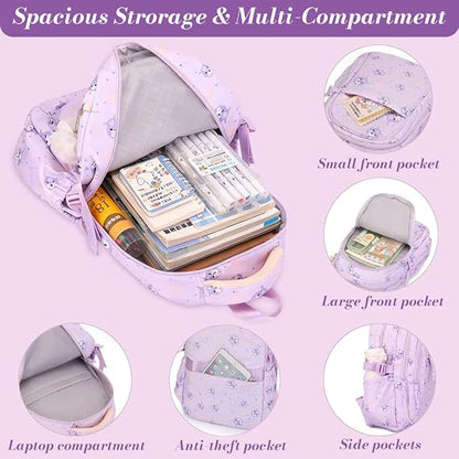 Sac à Dos Scolaire pour Enfants – Design Mignon & Plusieurs Couleurs