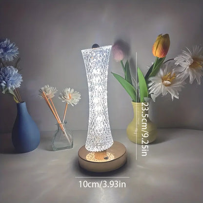 Lampe LED Tactile à Trois Sources de Lumière.