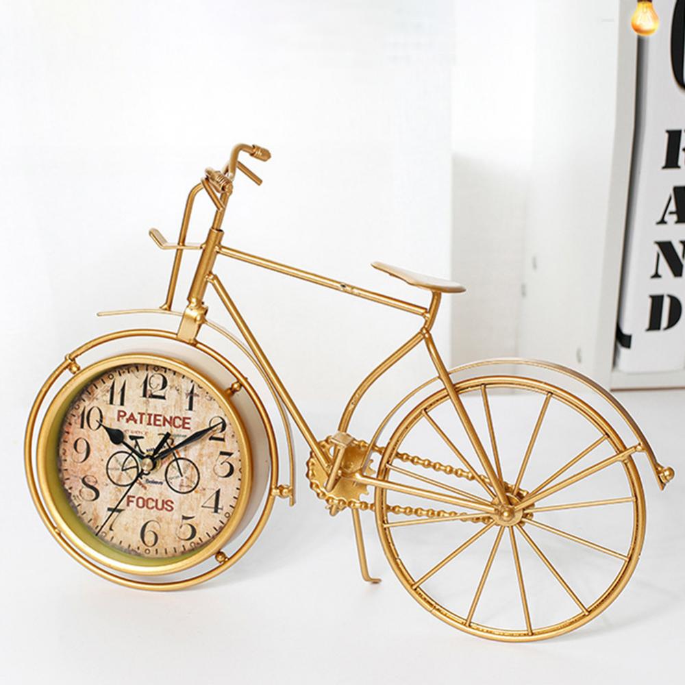 Horloge de Vélo Dorée