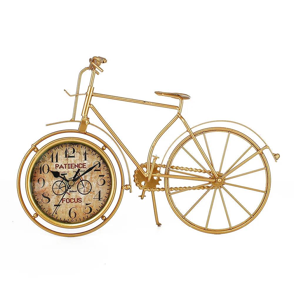 Horloge de Vélo Dorée