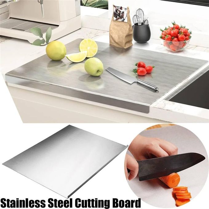Planche à Découper Inox SteelPro™ : Surface Hygiénique Ultime
