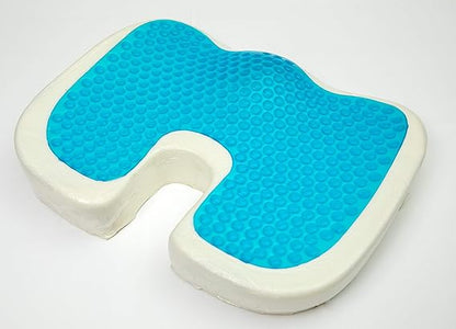 Coussin Orthopédique Premium en Gel et Mousse à Mémoire de Forme – Confort et Soulagement du Dos