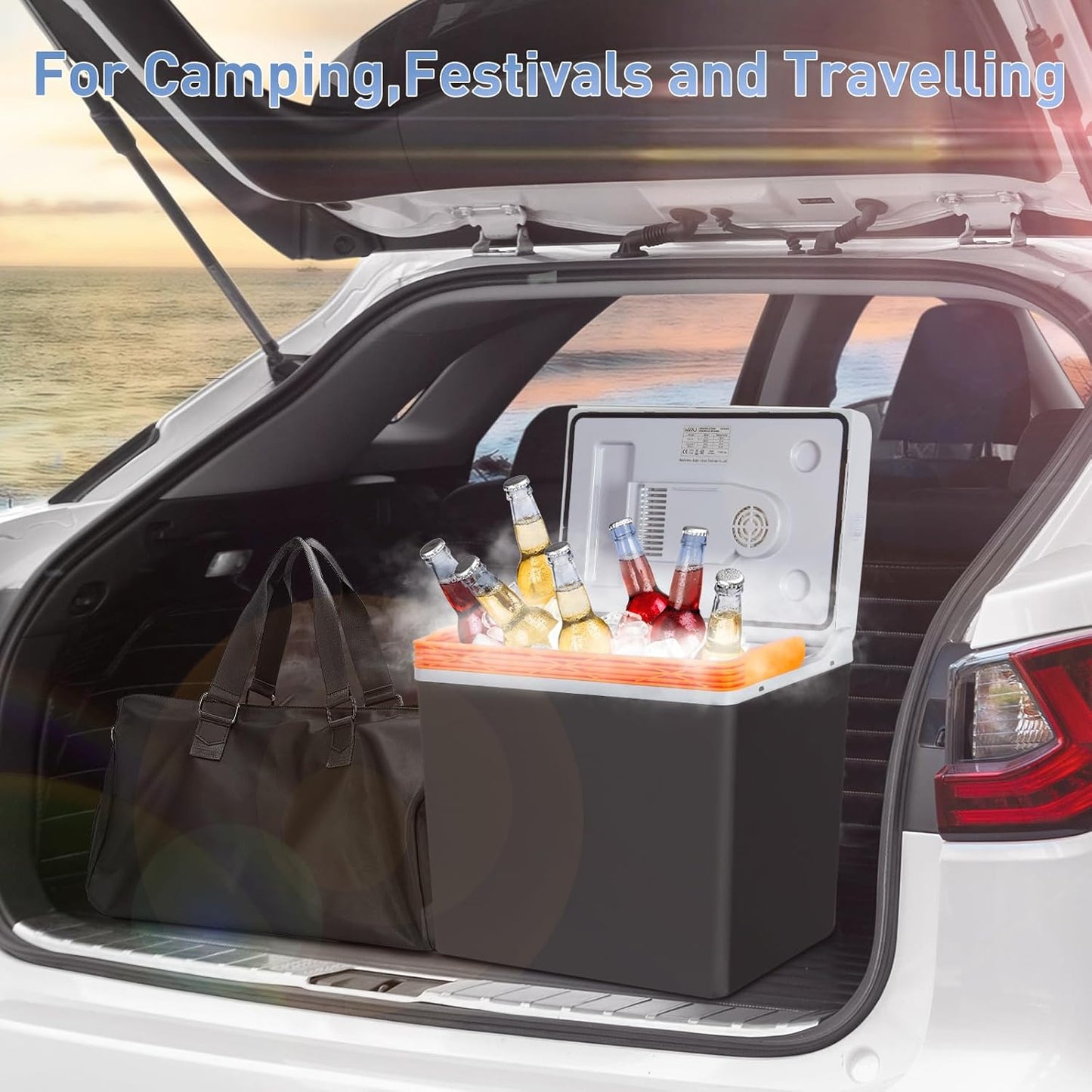 Réfrigérateur de voiture portable 20l Thermoélectrique 12v Peltier Refroidisseur de voiture