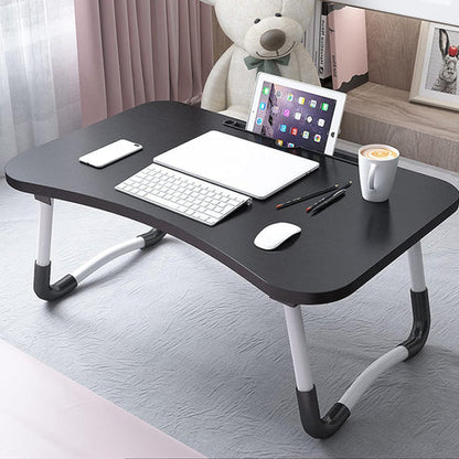 Table de Lit Pliante Multifonction – Support pour Ordinateur Portable, Étude &amp; Petit-Déjeuner
