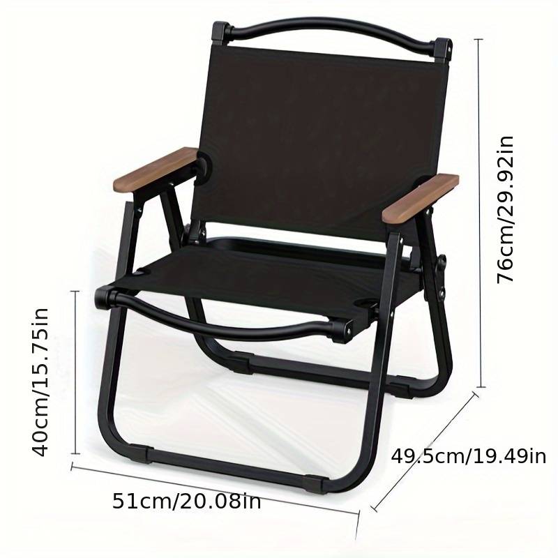 Chaise Pliante de Camping Ultralégère – Facile à Transporter et Idéale pour l’Extérieur