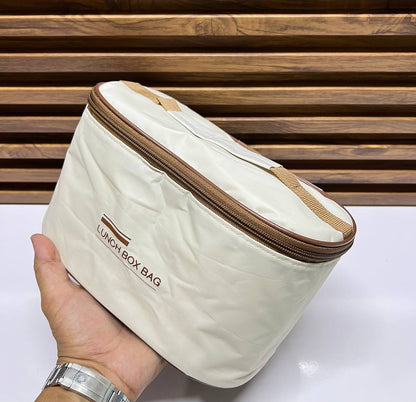 Ensemble de Boîtes à Repas Empilables Isolantes avec Sac de Transport - Style Minimaliste