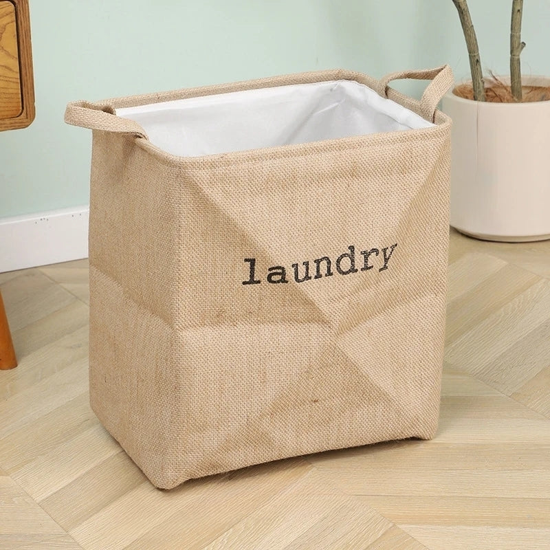 Panier Pliable de Luxe pour Linge de Salle de Bain