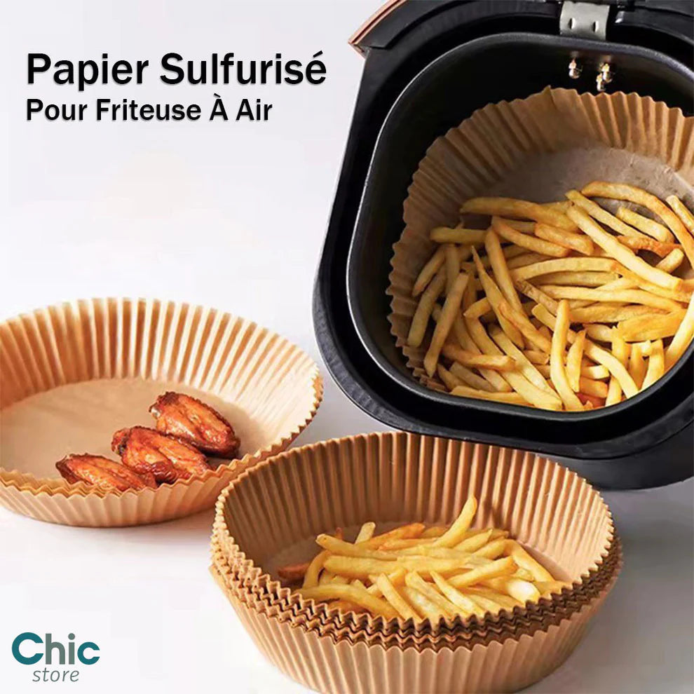 200 pièces Revêtement Anti Adhésif pour Friteuse à Air: Protection Contre l'Huile et l'Eau