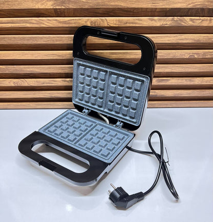 Gaufrier Antiadhésif 3 en 1 : La Magie du Petit-Déjeuner