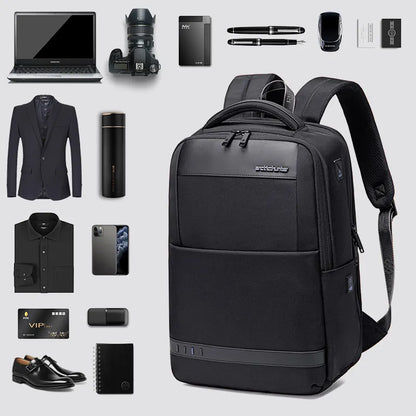 Sac à Dos Business  pour Ordinateur Portable Imperméable, Grande Capacité – Design Élégant et Confortable