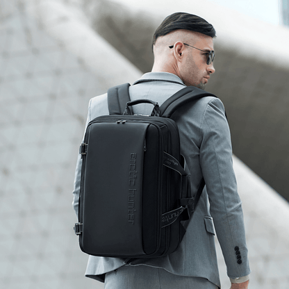 Vivosee™ Sac à Dos Multifonction – Étanche, Convertible en Valise & Idéal Voyage + Ordinateur