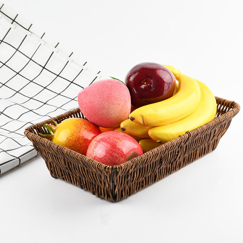 Panier de Rangement Tissé à la Main – Élégance Naturelle pour Votre Cuisine