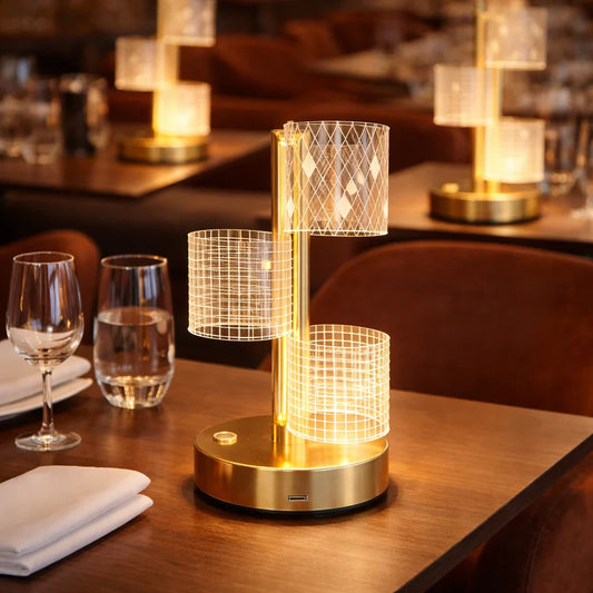 Lampe LED 3D