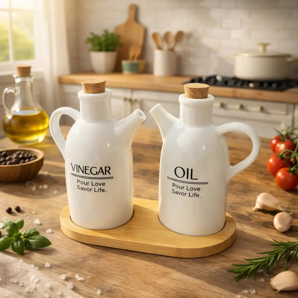 Set Huile & Vinaigre Élégant