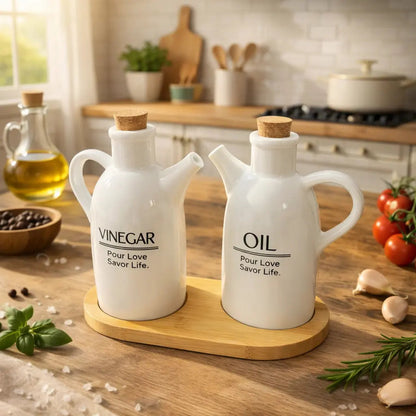 Set Huile & Vinaigre Élégant