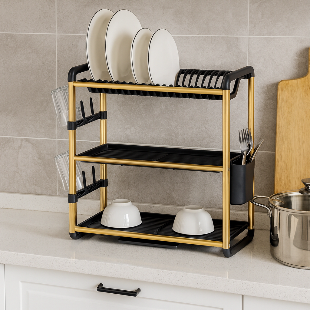 ÉGOUTTOIR DE CUISINE EN ALUMINIUM