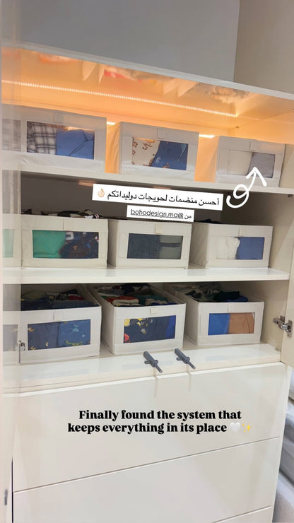 Boîtes de rangement pliables - Soraya