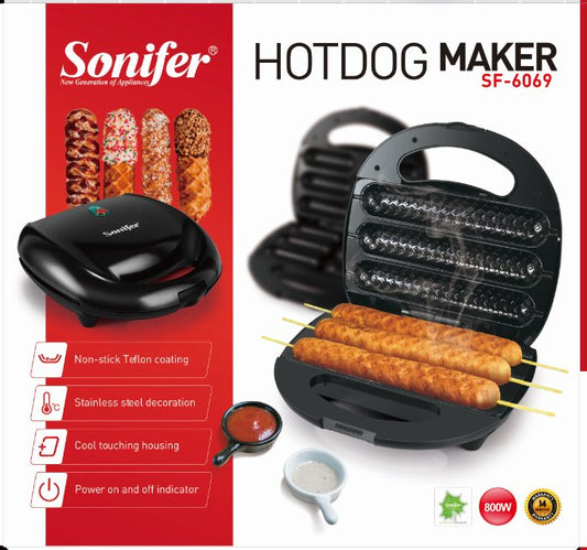 Hotdog Maker Sonifer - Cuisson Rapide et Uniforme