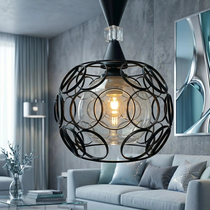 Suspension Eclipse Industrielle Chic