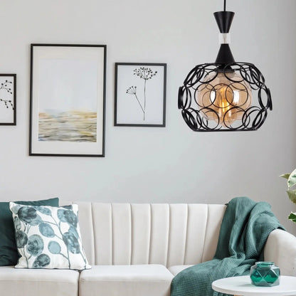 Suspension Eclipse Industrielle Chic
