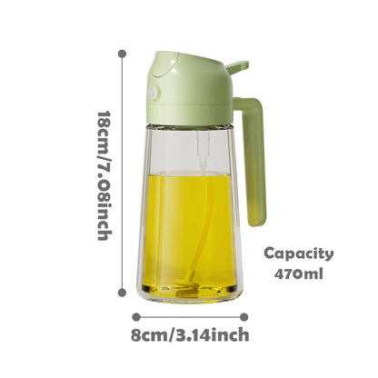 3 Bouteille de Pulvérisation d'Huile Intégrée 2 en 1