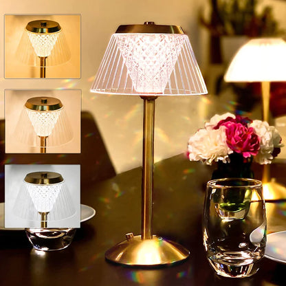 Lampe de Table en Cristal