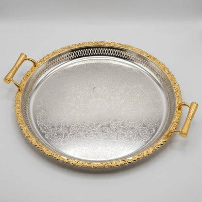 Plateau Chic Doré