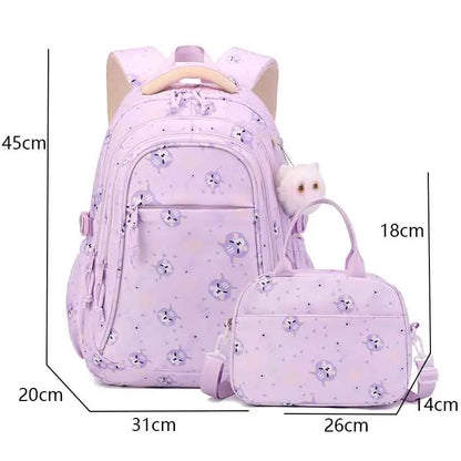 Sac à Dos Scolaire pour Enfants – Design Mignon & Plusieurs Couleurs