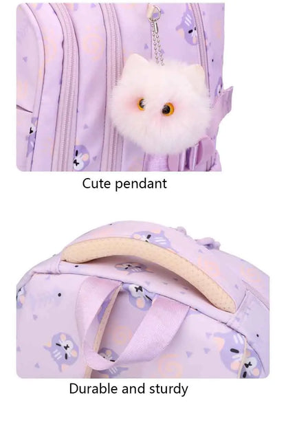 Sac à Dos Scolaire pour Enfants – Design Mignon & Plusieurs Couleurs
