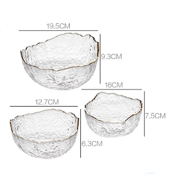 Tsudoku Grand Saladier En Verre De 3700 Ml Avec Pince à | WhichOne