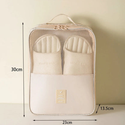 Sac à Chaussures de Voyage Portable – Rangement Multifonction