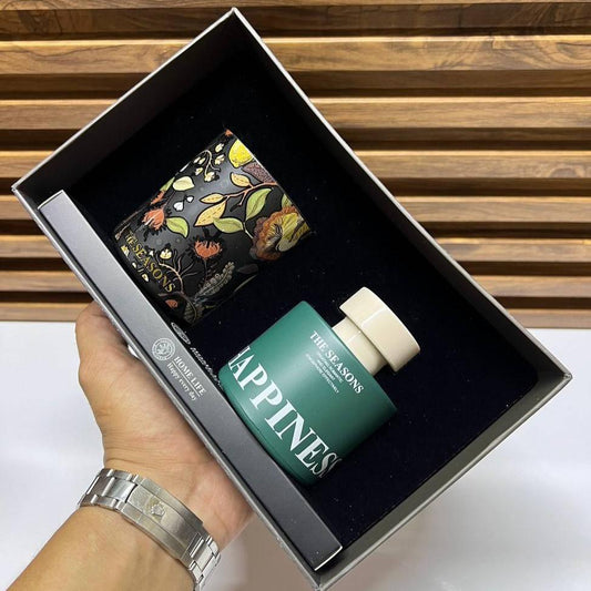 Senteurs Sophistiquées : Coffret Premium Bougies et Diffuseur