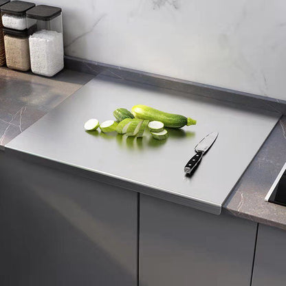 Grande Planche à Découper Multifonctionnelle en Acier Inoxydable