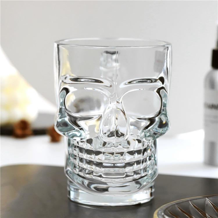 6 Mugs 500 ml avec Motifs de Crânes - Originalité et Grande Capacité !