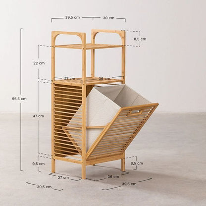 Panier Linge Bambou
