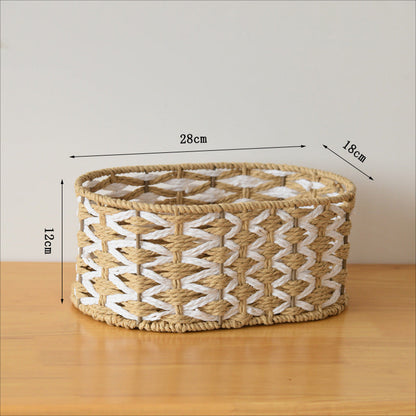 Organisateur Tissé à la Main – Rangement Naturel et Élégant