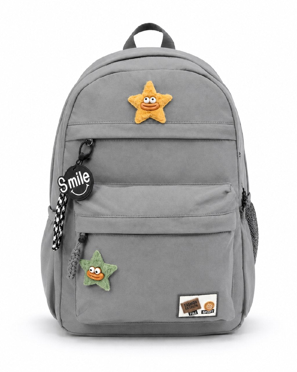 Sac à Dos Scolaire Tendance – Design Étoile & Grande Capacité