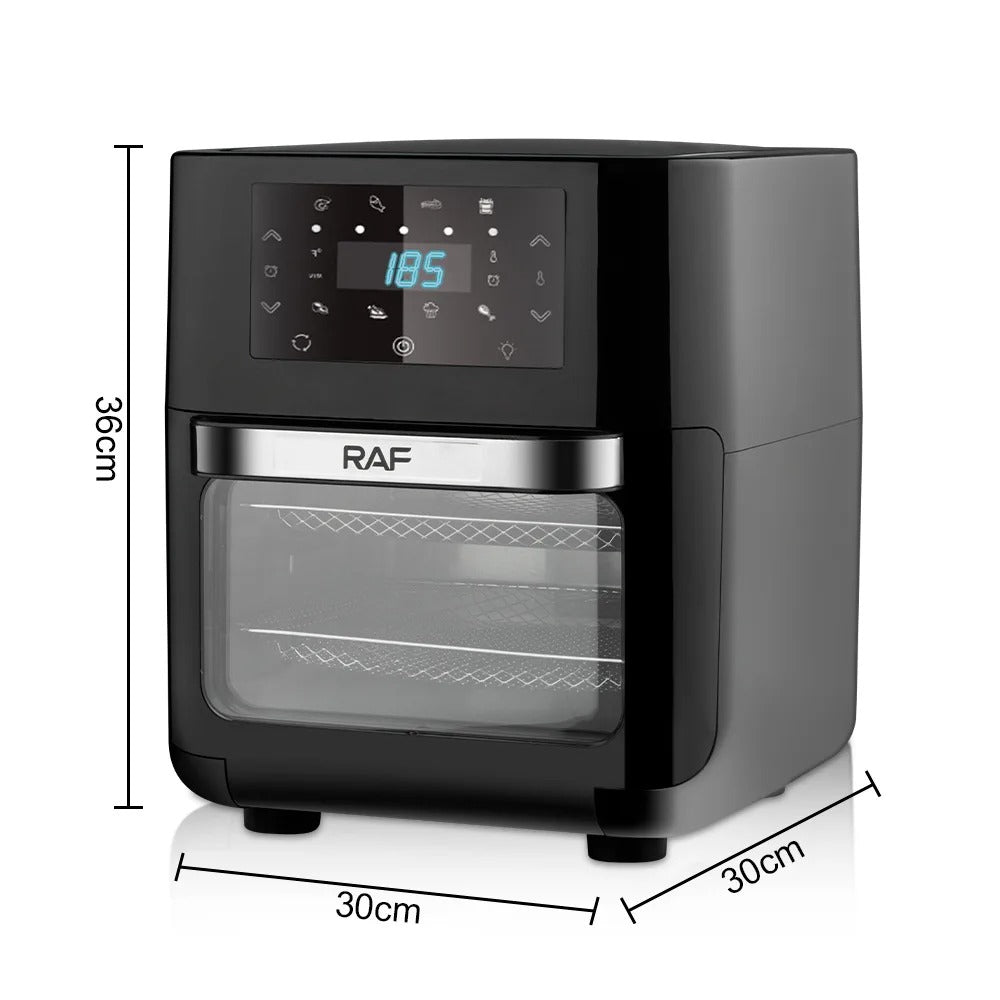 Four multifonctionnel avec fenêtre de cuisson visible, écran tactile intelligent.