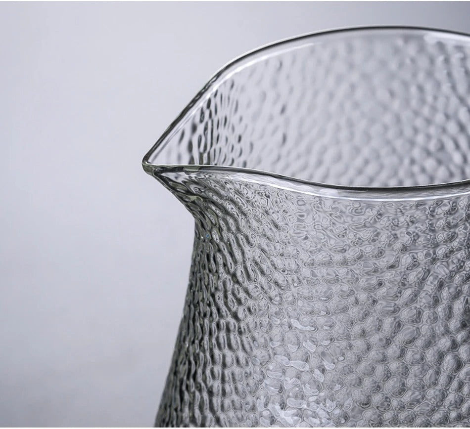 Carafe en verre à Texture spéciale