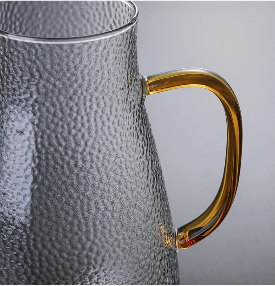 Carafe en verre à Texture spéciale