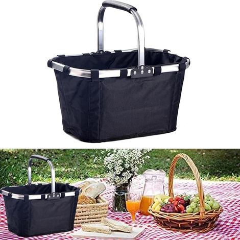 Panier de Pique-Nique Isotherme Pliable – Le Compagnon Idéal pour vos Sorties