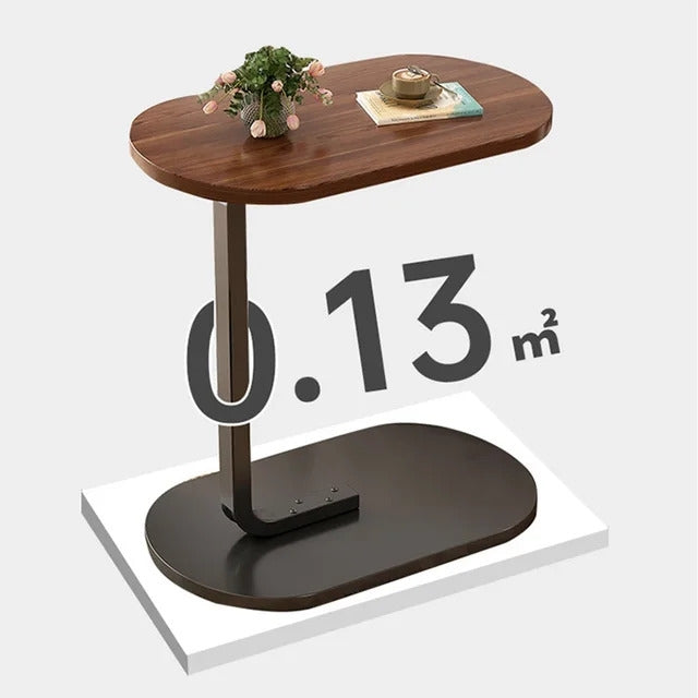 Table d’appoint multifonction en forme de C