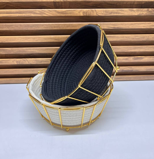 Paniers de Rangement Élégants : L'Organisation avec Style