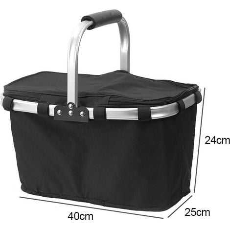 Panier de Pique-Nique Isotherme Pliable – Le Compagnon Idéal pour vos Sorties