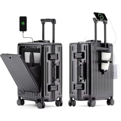 Valise Cabine Intelligente – Design Élégant & Fonctionnalités Pratiques