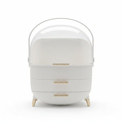 Organisateur de Maquillage Luxe et Rangement Cosmétique – Boîte Étanche avec Tiroirs