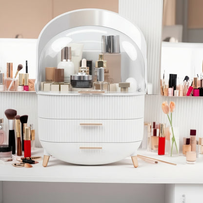 Organisateur de Maquillage Luxe et Rangement Cosmétique – Boîte Étanche avec Tiroirs