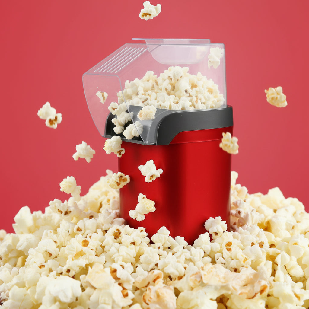 Machine à Pop-Corn Électrique 1200W – Appareil à Air Chaud Sans Huile